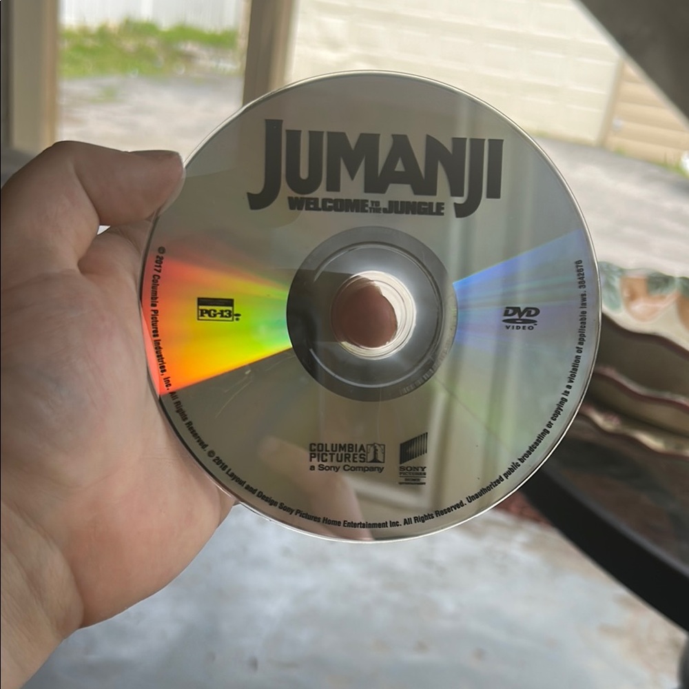 Sony Silver Jumanji Blu-ray Disc
